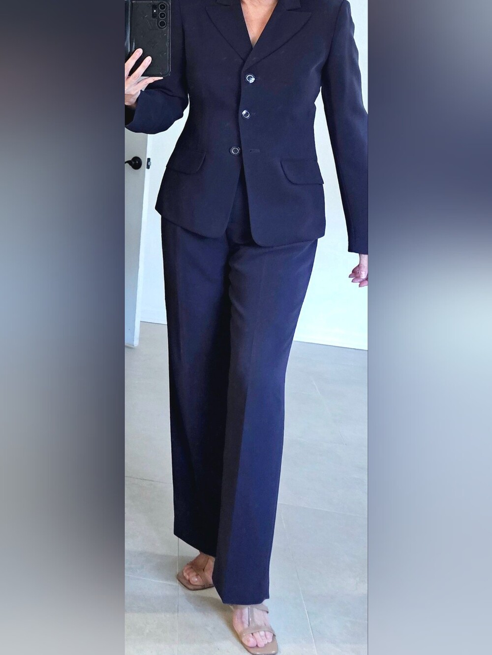 Kasper Pant Suit, Jacket 8, Pants 10